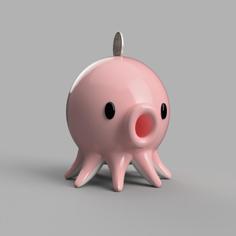 #3DTakoTuesday : Piggy Bank Edition 3D Printer Model