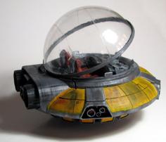 Flying Saucer 3D Printer Model