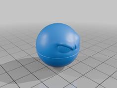 Pokemon Voltorb #100 – Optimized For 3D Printing 3D Printer Model