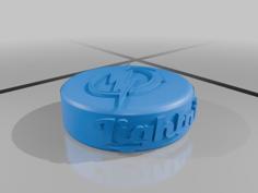 Tampa Bay Lightning Hockey Puck 3D Printer Model