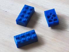 Parametric Lego-Style Bricks 3D Printer Model