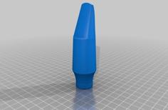 Tenor Saxophone Mouthpiece 3D Printer Model