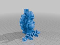 Homer Gift 3D Printer Model