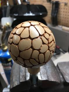 Voronoi Shift Knob (threaded For VW – M12x1.5) 3D Printer Model