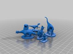 Lizardmen RISK® Army 3D Printer Model