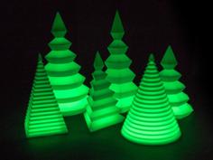 Customizable Christmas Tree 3D Printer Model