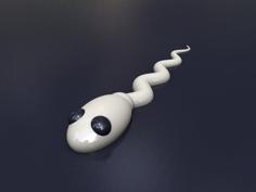 The Speedy Sperm 3D Printer Model