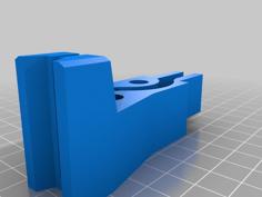 Google Glass Base And Tower On Separate Plates And Cleaned 3D Printer Model