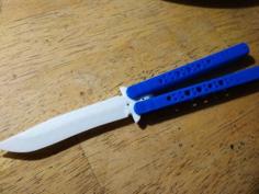 Fully 3d-printed Balisong / Butterfly Knife 3D Printer Model