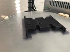 SCX10 Skid Plate. High Clearance, Flat Bottom 3D Printer Model