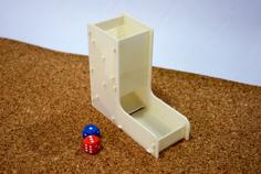 Simple And Demountable Dice Tower 3D Printer Model