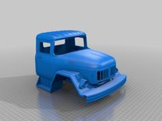 1/10 Truck Body ZIL 131 3D Printer Model