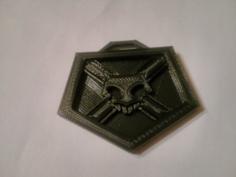 Bleach Substitute Shinigami Badge 3D Printer Model