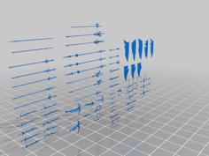 Dark Elf Weapon Assets 3D Printer Model