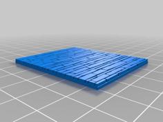 Tileable Brick Wall 3D Printer Model