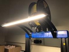 LED Light Bar Arm For Artillery Genius 3D Printer Model