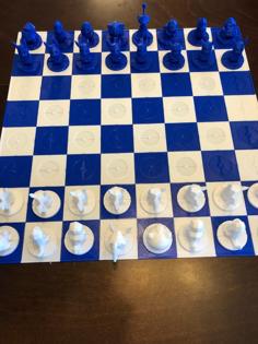 Pokemon Chess Board 3D Printer Model