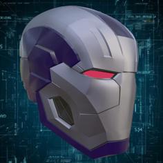 War Machine Mark 004 Inspired Helmet 3D Printer Model