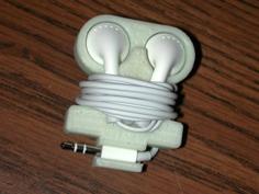 Apple Earbud Holder 3D Printer Model