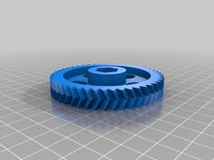 High Resolution Herringbone Gears For Greg’s Wade Reloaded Extruder. 3D Printer Model