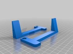 Minimalist Tablet Holder For Rancilio Silivia 3D Printer Model