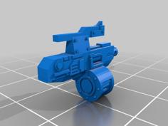 Heavy Bolter 3D Printer Model