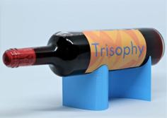 Trisophy.com Paper Wine Holder 3D Printer Model