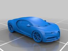 Bugatti Chiron 3D Printer Model