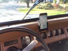 IPhone 6 Mount For Jeep Wrangler YJ 3D Printer Model