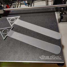 Deathly Hallows Bookmark 3D Printer Model