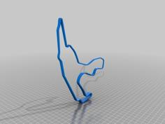 Circuit Spa Francorchamps 3D Printer Model