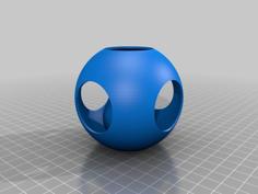 Test Print 7 – Internal Sphere 3D Printer Model