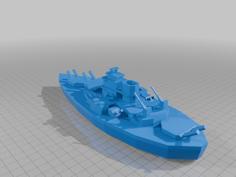 Test Battleship 3D Printer Model