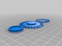 Secret Decoder Ring 3D Printer Model