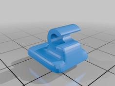 Reinforced Jeep Cherokee Visor Clip 3D Printer Model