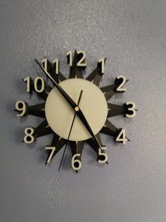 Sun Clock 3D Printer Model