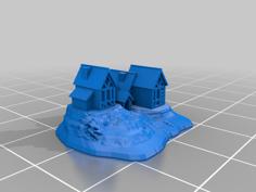 Catan Settlement 3D Printer Model