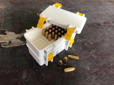 Stackable Ammo Box Parametric 3D Printer Model