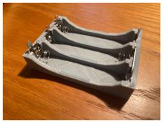 AAA Battery Holder 3D Printer Model