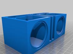 Subwoofer Box Holder Remix 3D Printer Model