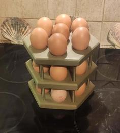 Chicken Egg Stand 3D Printer Model