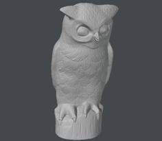 Grumpy Owl 3D Printer Model