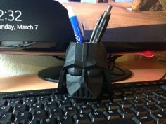 Vader Pencil Cup (Low-Poly) 3D Printer Model