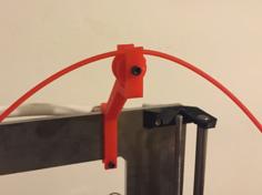 Prusa I3 Rolling Filament Guide By Penzo 3D Printer Model