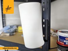 Rack Shelf Paper Roll Holder 3D Printer Model