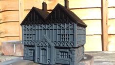 Tudor Style Manor House 3D Printer Model