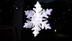 Snowflake Light 3D Printer Model