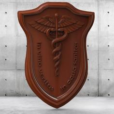 Caduceus For CNC (Medical Emblem) 3D Printer Model