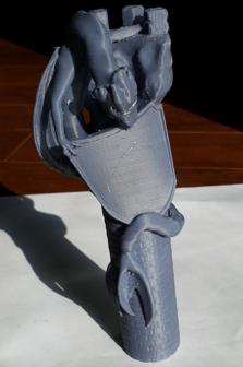 Dragon On Broken Tower – Beer Tap Handle 3D Printer Model