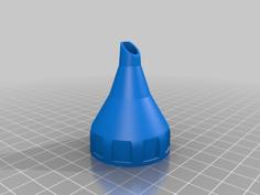 Toner Refill Funnel 3D Printer Model